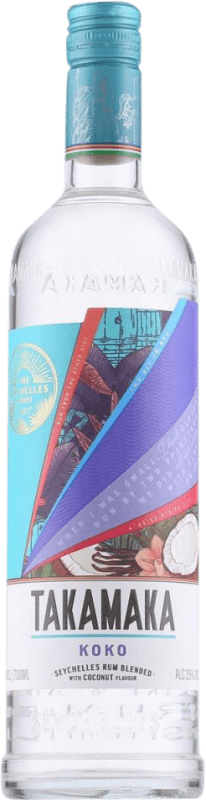 19,95 € | Rum Takamaka Koko Seychelles 70 cl Coco — Coconut