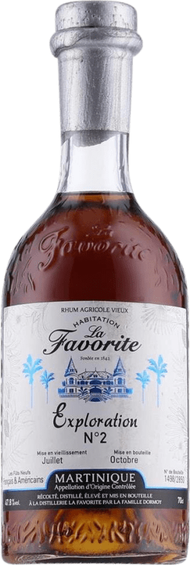 Envio grátis | Rum La Favorite. Exploration Nº 2 França 5 Anos 70 cl