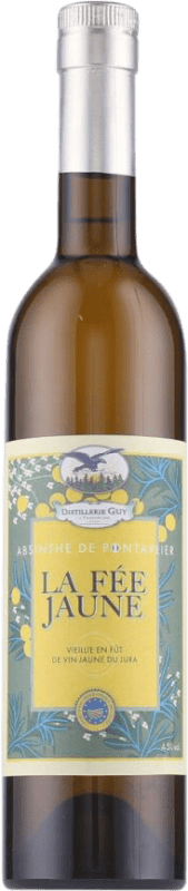 免费送货 | 苦艾酒 Absinthe Pierre Guy Absinthe de Pontarlier La Fee Jaune — 黄色 法国 中瓶装 50 cl