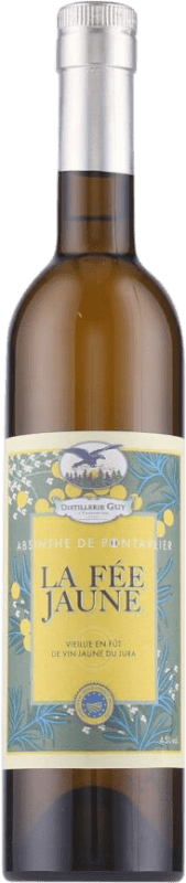 送料無料 | アブサン Pierre Guy Absinthe de Pontarlier La Fee Jaune フランス ボトル Medium 50 cl