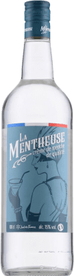 Crema de Licor La Mentheuse. Menthe de Qualité Apéritif 1 L