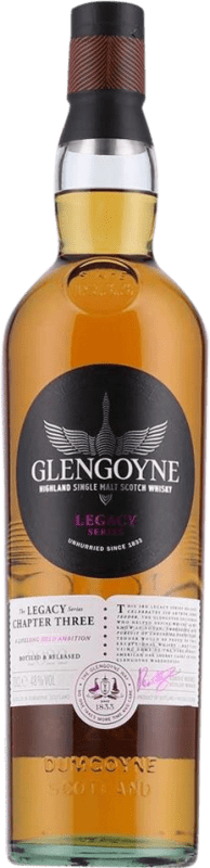 Free Shipping | Single Malt Whisky Glengoyne Legacy Chapter Three Highlands United Kingdom 70 cl