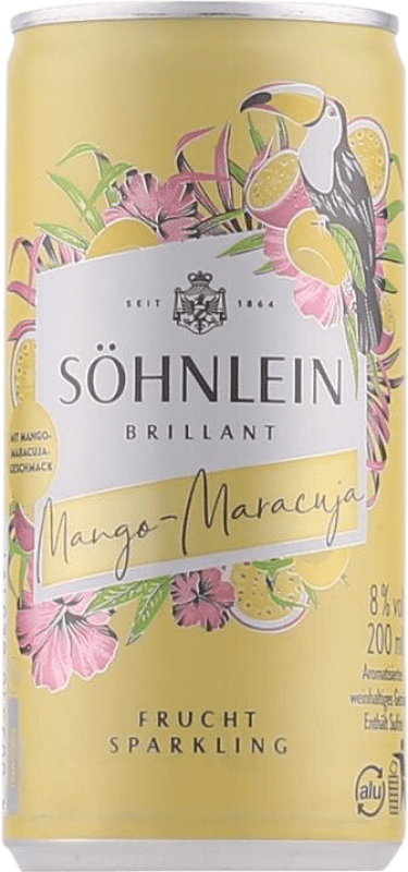 1,95 € Envoi gratuit | Vin Mousseux Blanc Söhnlein Brillant Mango Maracuja Canette 20 cl