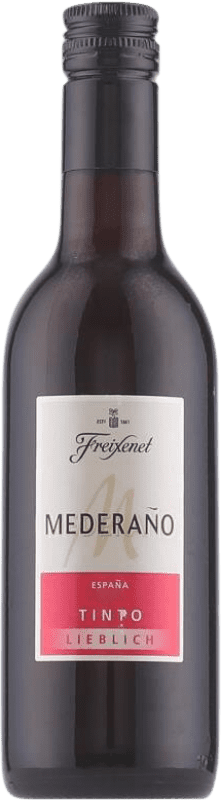 4,95 € Kostenloser Versand | Rotwein Freixenet Mederaño Tinto Edelsüß I.G.P. Vino de la Tierra de Castilla Kleine Flasche 25 cl