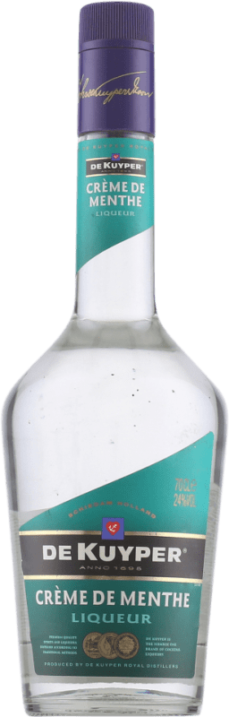 Kostenloser Versand | Cremelikör De Kuyper Menthe White Niederlande 70 cl