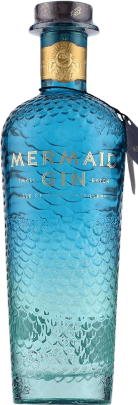 Бесплатная доставка | Джин Mermaid Gin. Small Batch Объединенное Королевство 70 cl