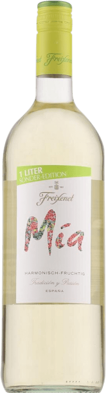 Envio grátis | Vinho branco Freixenet Mía Blanco Special Edition Seco Espanha 1 L