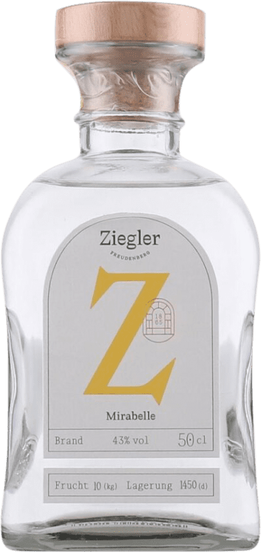 85,95 € Kostenloser Versand | Marc Edelbrände Ziegler Mirabelle Medium Flasche 50 cl