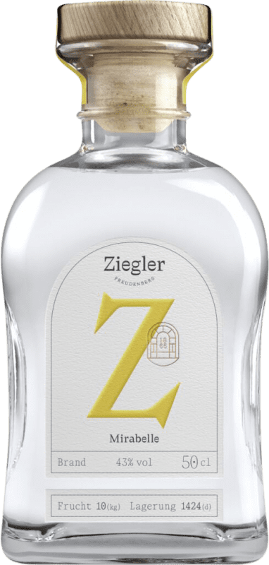 94,95 € Бесплатная доставка | Орухо Марк Ziegler Средняя бутылка 50 cl Mirabelle — Мирабель