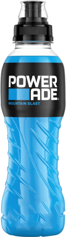 Envoi gratuit | Boissons et Mixers Powerade Mountain Blast Allemagne Bouteille Medium 50 cl