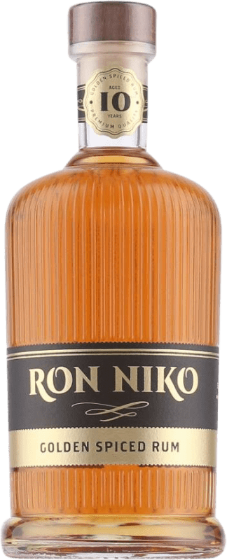 Free Shipping | Rum Neeka Niko Golden Spiced Germany Medium Bottle 50 cl