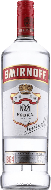 Envío gratis | Vodka Smirnoff Nº 21 Rusia 1 L