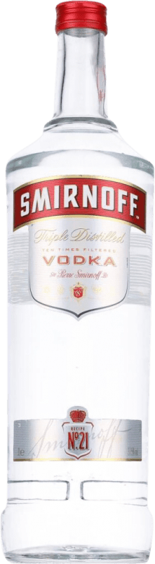 Free Shipping | Vodka Smirnoff Nº 21 Russian Federation Special Bottle 3 L