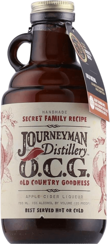 送料無料 | リキュール Journeyman OCG Old Country Goodness アメリカ 75 cl Apple — リンゴ, Cider — シードル