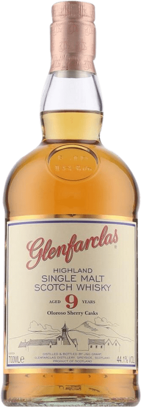 71,95 € Envio grátis | Whisky Single Malt Glenfarclas Oloroso Sherry Casks 9 Anos