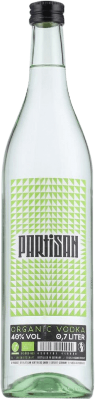 Envío gratis | Vodka Partisan Organic Alemania 70 cl