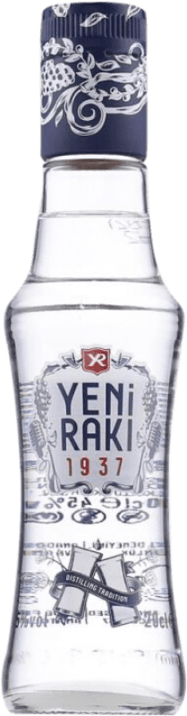 Spedizione Gratuita | Bibite e Mixer Yeni Raki Original 1937 Turchia Piccola Bottiglia 20 cl