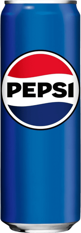 25,95 € Бесплатная доставка | Коробка из 24 единиц Напитки и миксеры Pepsi Original Банка 33 cl