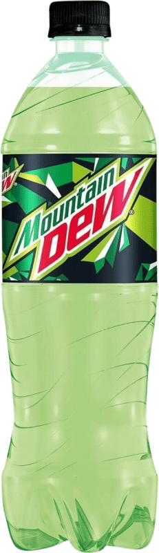 7,95 € | Boîte de 6 unités Boissons Fraîches Mountain Dew Original Allemagne Bouteille Medium 50 cl Lima — Citron Vert, Limón — Citron