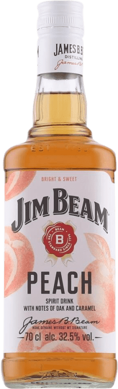24,95 € Kostenloser Versand | Bourbon Whisky Jim Beam Peach — Pfirsich