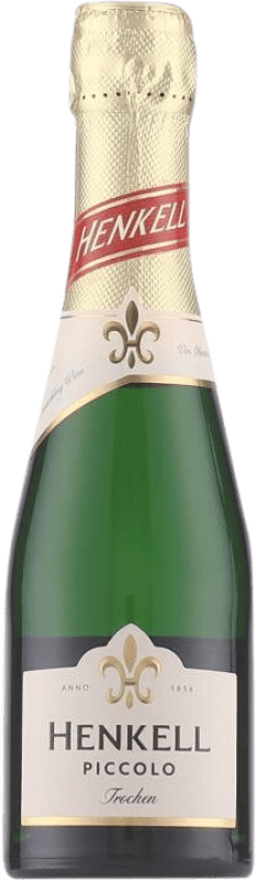 Kostenloser Versand | Weißer Sekt Henkell Piccolo Trocken Deutschland Kleine Flasche 20 cl Kostenloser Versand | Weißer Sekt Henkell Piccolo Trocken Deutschland Kleine Flasche 20 cl