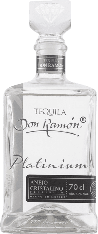37,95 € Kostenloser Versand | Tequila Don Ramon Platinium Cristalino Añejo — Gereift