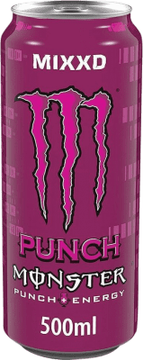 饮料和搅拌机 盒装12个 Monster Energy Punch Mixxd 瓶子 Medium 50 cl