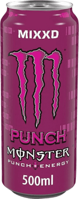 Envío gratis | Caja de 12 unidades Bebida Energética Monster Energy Punch MIXXD Irlanda Botella Medium 50 cl