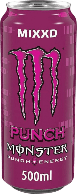 18,95 € | Caixa de 12 unidades Bebida Energética Monster Energy Punch MIXXD Irlanda Garrafa Medium 50 cl