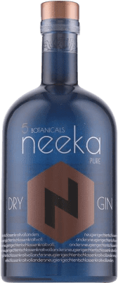 Free Shipping | Gin Neeka Pure Gin Germany Medium Bottle 50 cl