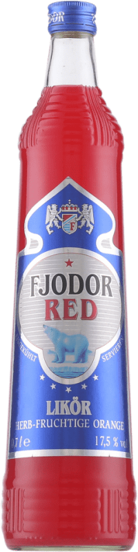 送料無料 | リキュール Fjodor Red — レッドエディション, Red Ale — レッドビール ロシア連邦 70 cl