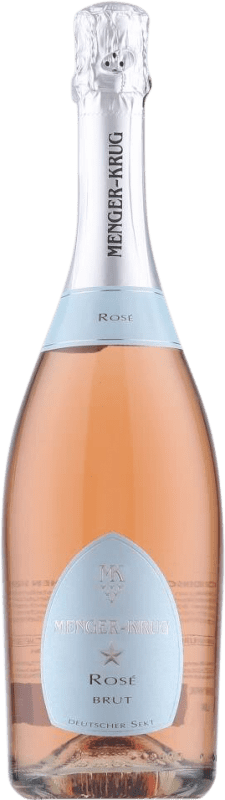 Envio grátis | Espumante rosé Menger-Krug Rosé Sekt Brut Alemanha Pinot Preto 75 cl