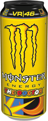 Boissons Fraîches Monster Energy Rossi The Doctor Bouteille Medium 50 cl