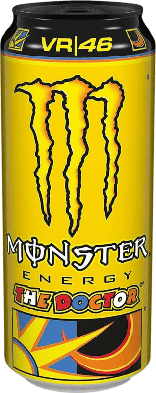 Free Shipping | Soft Drinks & Mixers Monster Energy Rossi The Doctor Ireland Medium Bottle 50 cl