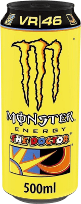 饮料和搅拌机 盒装12个 Monster Energy Rossi The Doctor 瓶子 Medium 50 cl