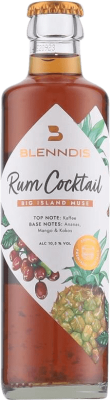 Free Shipping | Soft Drinks & Mixers Blenndis Rum Cocktail Big Island Muse Germany Small Bottle 25 cl