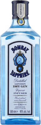 16,95 € | Genever Gin Bombay Sapphire London Dry Gin Reino Unido Garrafa Medium 50 cl