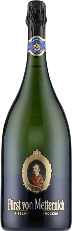 53,95 € Envio grátis | Espumante Branco Fürst von Metternich Brut — Bruto Garrafa Magnum 1,5 L