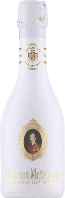 Envoi gratuit | Blanc mousseux Fürst von Metternich Sekt Sec Allemagne Chardonnay Petite Bouteille 20 cl