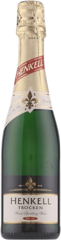 Envío gratis | Espumoso blanco Henkell Sekt Seco Alemania Media Botella 37 cl