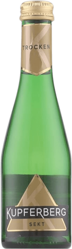 Envio grátis | Espumante branco Kupferberg Sekt Seco Alemanha Garrafa Pequena 20 cl