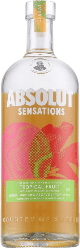 Envio grátis | Vodca Absolut Sensations Suécia 1 L