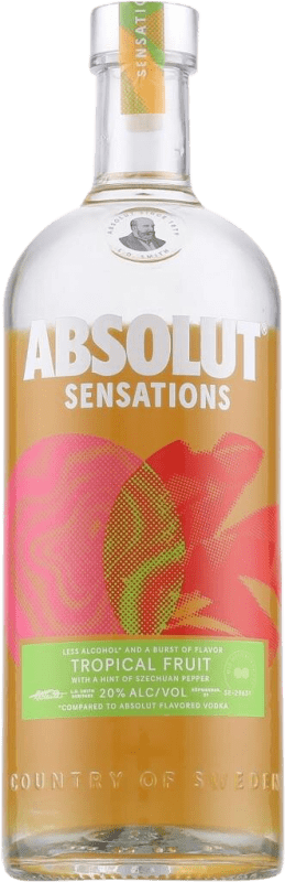 27,95 € | ウォッカ Absolut Sensations スウェーデン 1 L Fruit — 果物, Tropical — トロピカル