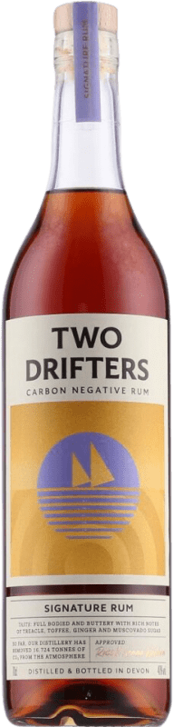 Envío gratis | Ron Two Drifters Signature — de Autor Reino Unido 70 cl