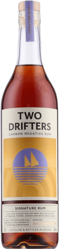 Free Shipping | Rum Two Drifters Signature United Kingdom 70 cl