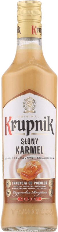 11,95 € Envío gratis | Schnapp Krupnik Slony Karmel Botella Medium 50 cl