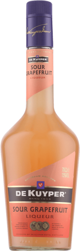 Бесплатная доставка | Schnapp De Kuyper Sour Grapefruit Нидерланды 70 cl