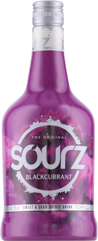 Бесплатная доставка | Коктейль Sour Suntory Sourz Blackcurrant Шотландия Объединенное Королевство 70 cl