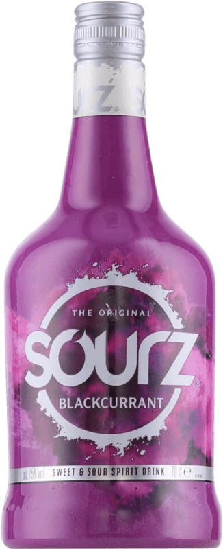 Бесплатная доставка | Ликеры Suntory Sourz Blackcurrant Шотландия Объединенное Королевство 70 cl