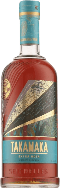 Envoi gratuit | Rhum Takamaka St. Andre Extra Noir Seychelles 70 cl